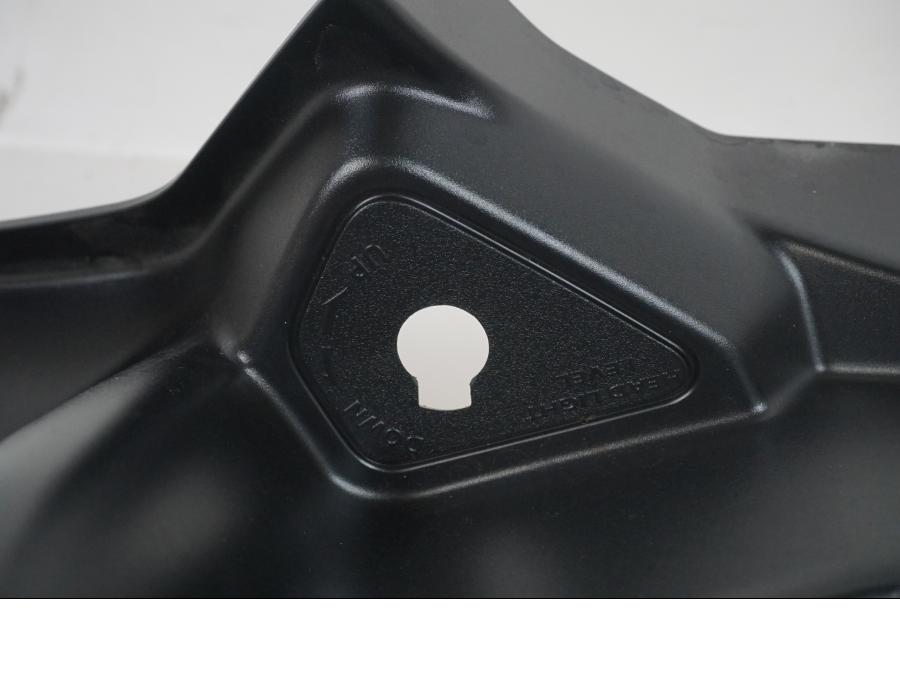 Snett uppifrån på Instrumentkåpa från en Yamaha FJR 1300 -2018 motorcykel.