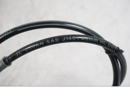 Baksidan på Bromsledning från en Ducati Multistrada V4 -2024 motorcykel.