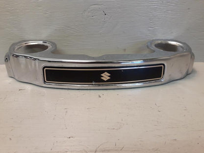 Framsidan på Gaffelbendekor från en Suzuki GSX 750 -1982 motorcykel.