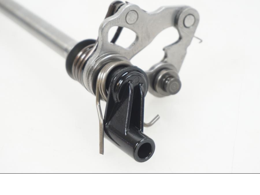 Snett nerifrån på Växelarm från en BMW F 850 GS -2019 motorcykel.