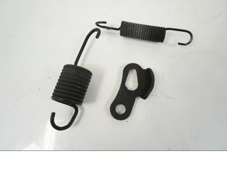 Baksidan på Sidostöd från en Yamaha XJR 1300 -2002 motorcykel.