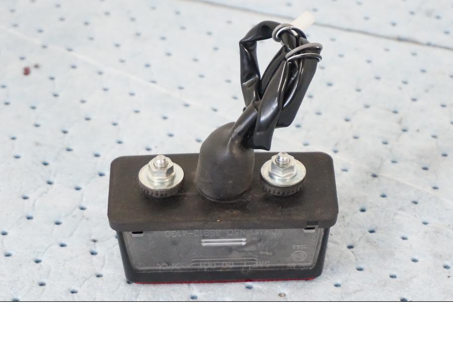 Baksidan på Skyltbelysning från en Suzuki GSX 1300 BK -2008 motorcykel.