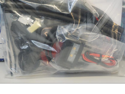 Baksidan på Skylthållare från en Kawasaki Ninja 300 -2015 motorcykel.