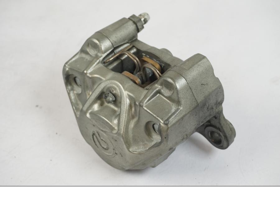 Vänster sida på Bromsok från en KTM 1290 Super Duke R -2018 motorcykel.