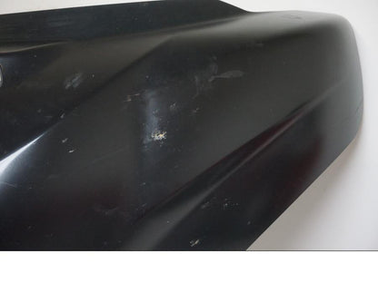 Snett uppifrån på Toppkåpa från en Indian Chieftain Dark Horse -2019 motorcykel.