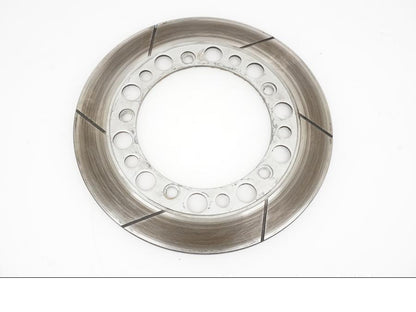 Framsidan på Bromsskiva från en Honda VF 750 C -1982 motorcykel.