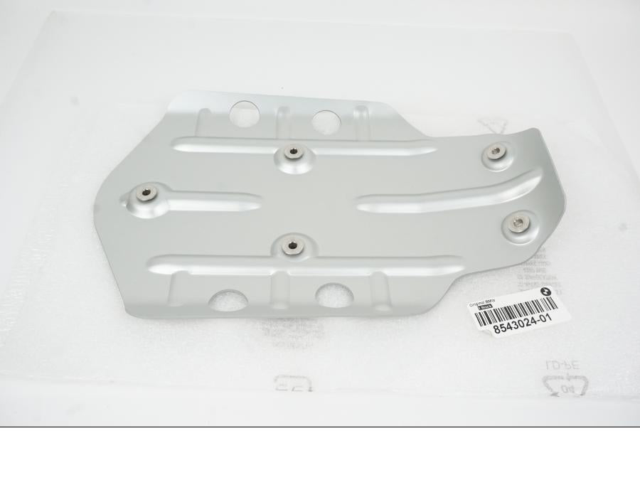 Framsidan på Hasplåt från en BMW R 1200 GSA -2018 motorcykel.