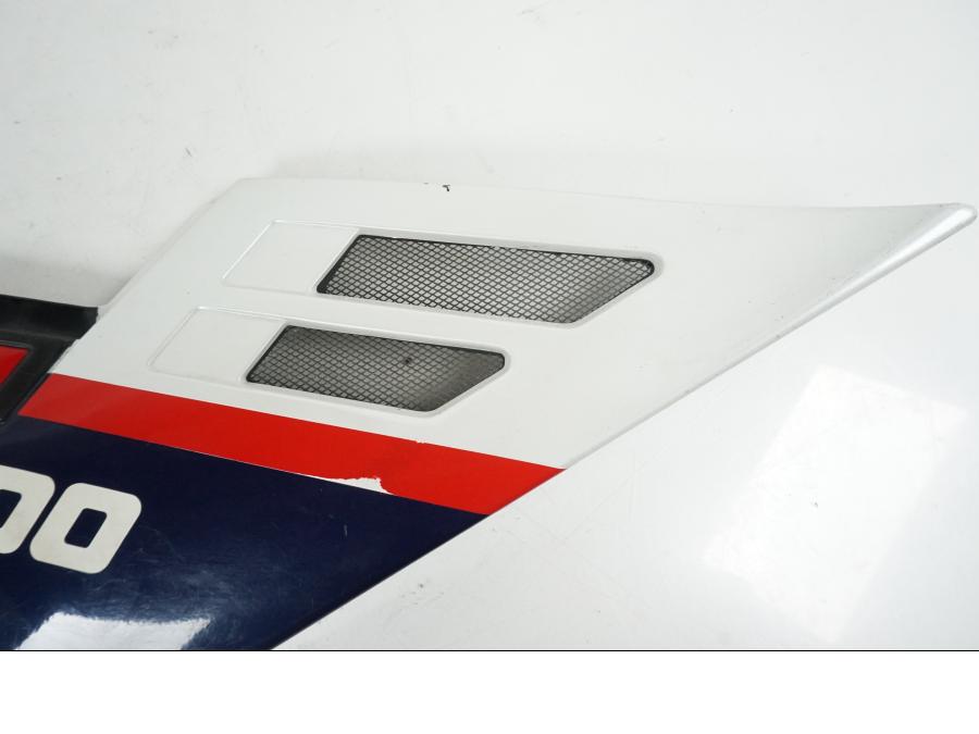 Snett uppifrån på Sidopanel från en Yamaha FJ 1200 -1986 motorcykel.