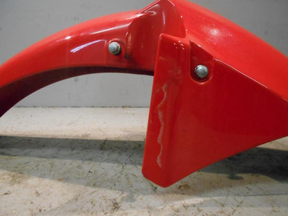 Snett uppifrån på Framskärm från en Honda CBR 125 R -2007 motorcykel.