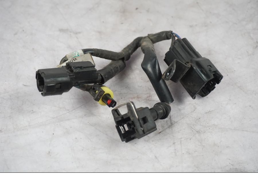 Baksidan på Kablage från en Triumph Tiger Explorer -2016 motorcykel.