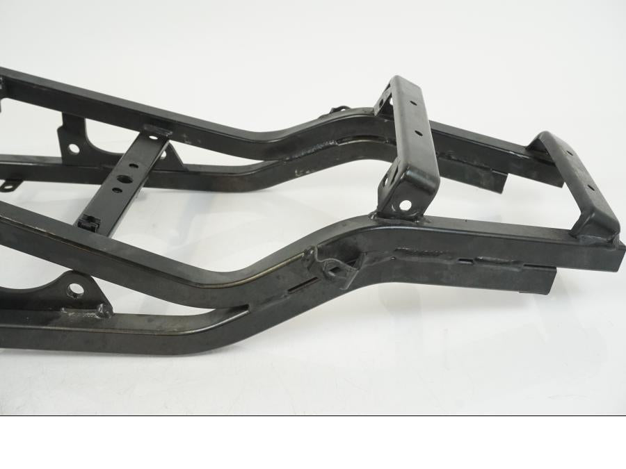 Snett nerifrån på Bakram från en Aprilia RS 125 -2008 motorcykel.