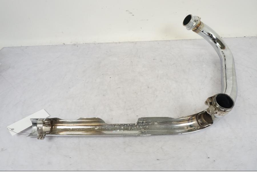 Framsidan på Grenrör från en Triumph Bonneville T120 -2021 motorcykel.