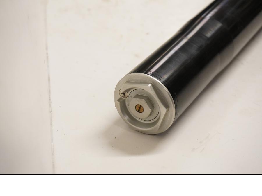 Snett uppifrån på Gaffelben från en KTM RC8 -2009 motorcykel.