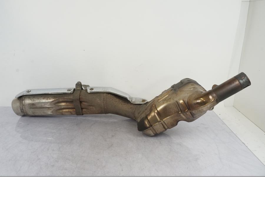 Vänster sida på Ljuddämpare från en BMW R 1100 GS -1998 motorcykel.