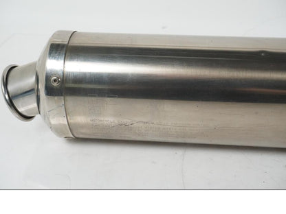 Höger sida på Ljuddämpare från en Kawasaki Z 750 -2006 motorcykel.