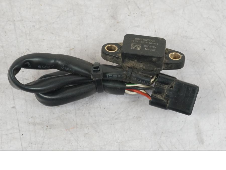 Framsidan på Växelindikator från en KTM 1290 Super Adventure R -2018 motorcykel.