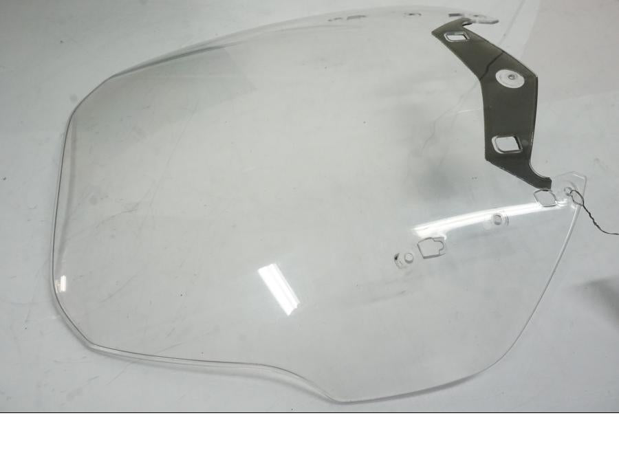 Baksidan på Vindruta från en Yamaha FJR 1300 -2006 motorcykel.