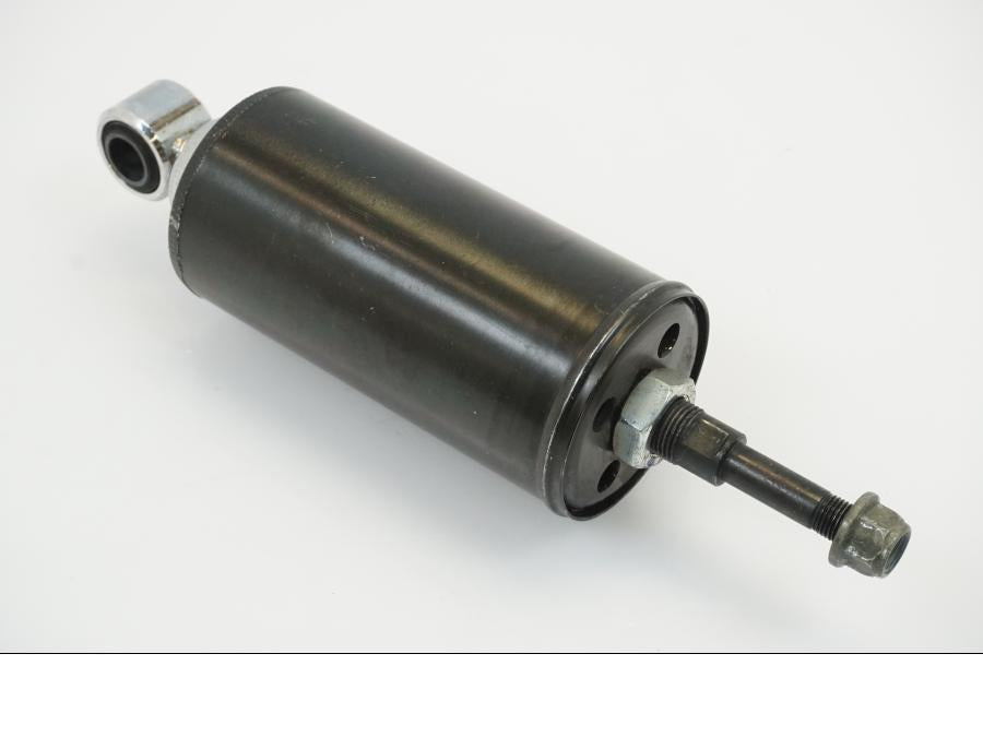 Framsidan på Stötdämpare från en H-D Softail Heritage Classic FLSTC/I -2004 motorcykel.