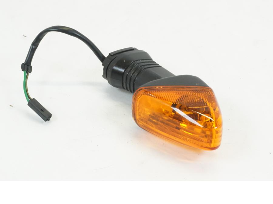 Framsidan på Blinkers från en Kawasaki Z 750 -2009 motorcykel.