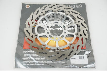 Framsidan på Bromsskiva från en Suzuki GSX 750 -2008 motorcykel.