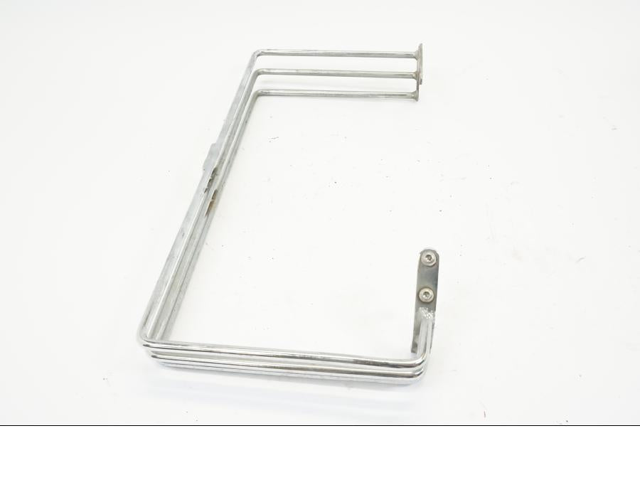 Baksidan på Väskhållare från en Triumph Rocket III -2007 motorcykel.