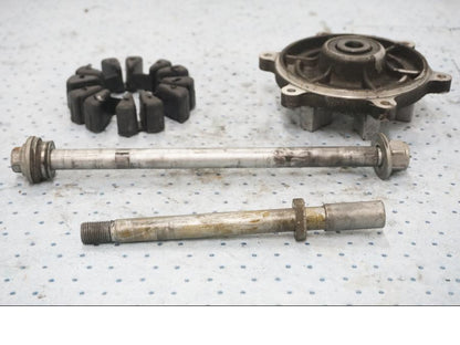 Höger sida på Hjulpaket från en BMW F 650 -1998 motorcykel.