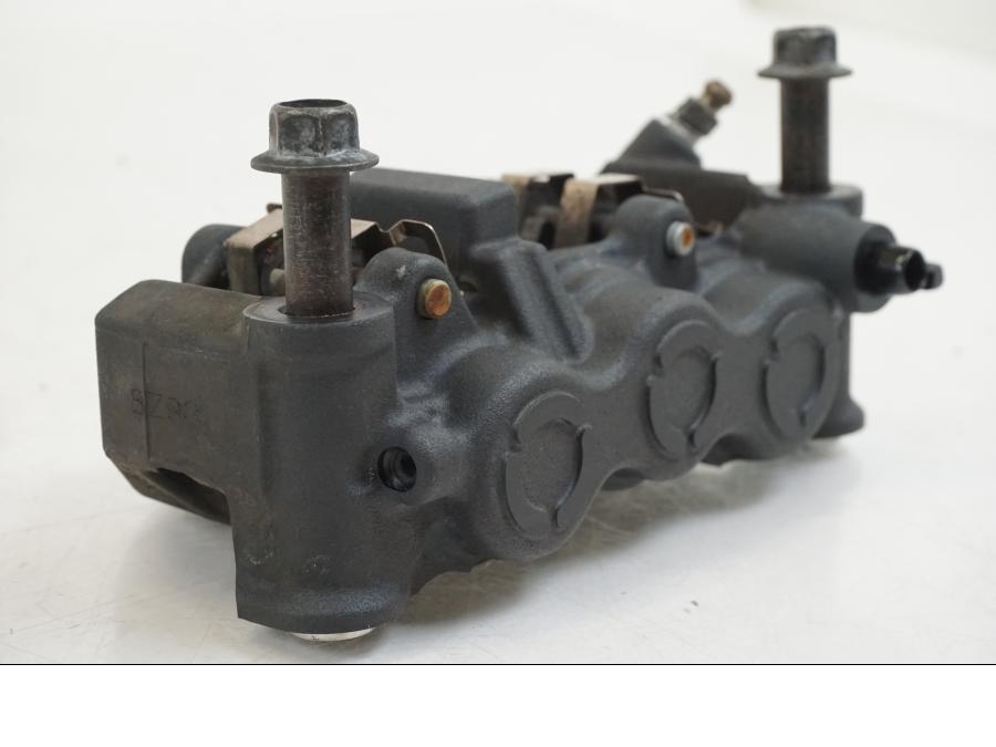 Snett uppifrån på Bromsok från en Yamaha YZF 1000 R1 -2009 motorcykel.