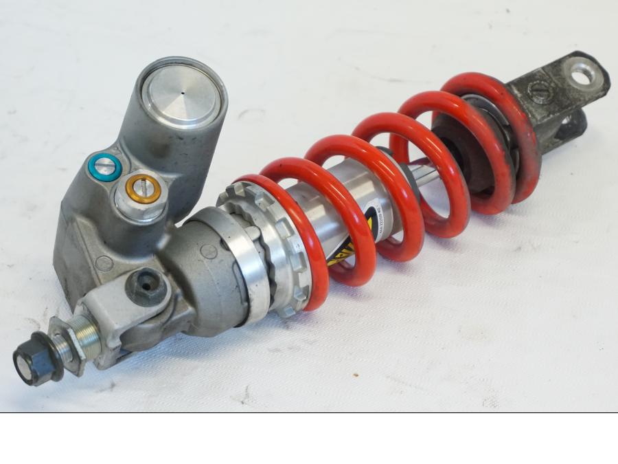 Framsidan på Stötdämpare från en Yamaha YZF R6 -2006 motorcykel.