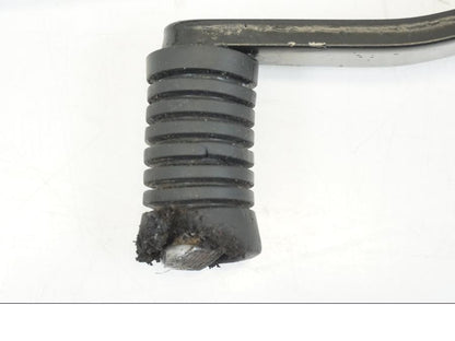 Snett uppifrån på Växelpedal från en Honda CBR 650 R -2019 motorcykel.