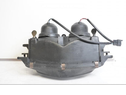 Snett uppifrån på Strålkastare från en Kawasaki ZX-9R -1997 motorcykel.