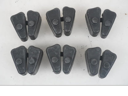 Baksidan på Ryckutjämnare från en Honda CBR 900 RR -2000 motorcykel.