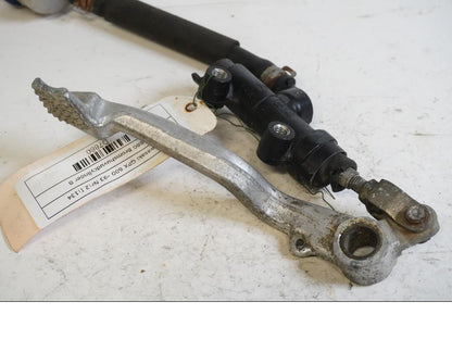 Baksidan på Bromshuvudcylinder från en Kawasaki GPX 600 -1993 motorcykel.