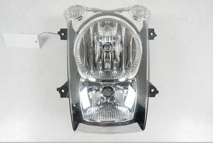 Framsidan på Strålkastare från en Kawasaki ER-6N ABS -2010 motorcykel.