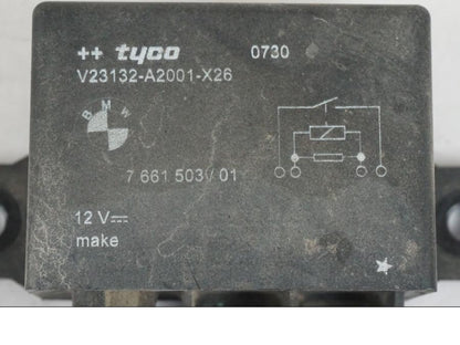 Baksidan på Startrelä från en BMW F 800 GS -2008 motorcykel.