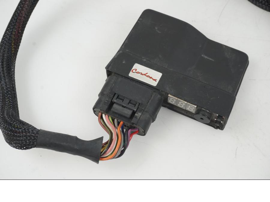 Baksidan på Quickshift från en Suzuki GSX-R 1000 -2007 motorcykel.