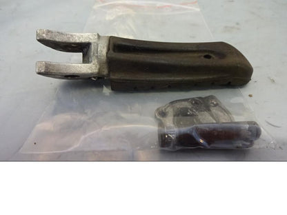 Baksidan på Fotpinne från en KTM 990 Super Duke -2009 motorcykel.