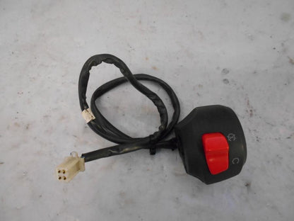 Baksidan på Styrelreglage från en Yamaha YZF-R 125 -2012 motorcykel.