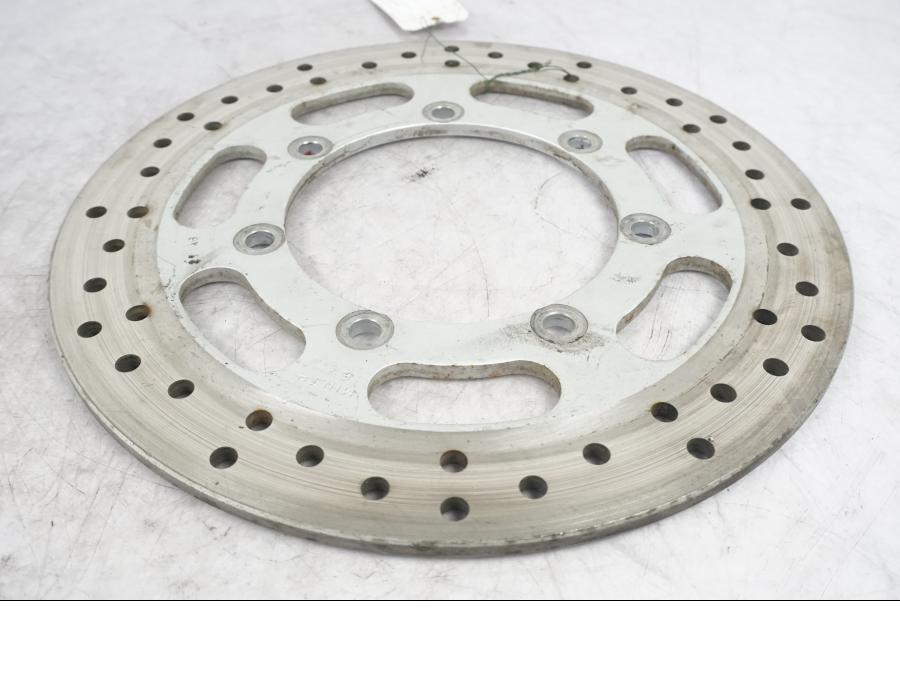 Höger sida på Bromsskiva från en Kawasaki VN 1600 Mean Streak -2004 motorcykel.