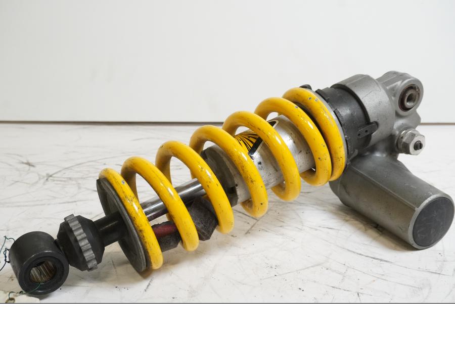 Framsidan på Stötdämpare från en Yamaha YZF R6 -2000 motorcykel.