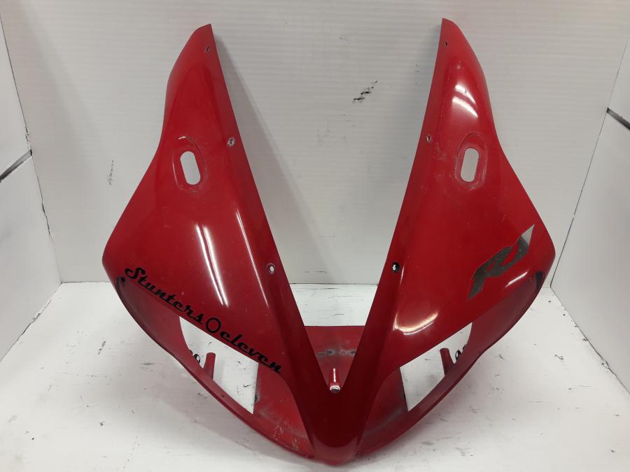 Framsidan på Toppkåpa från en Yamaha YZF 1000 R1 -2003 motorcykel.