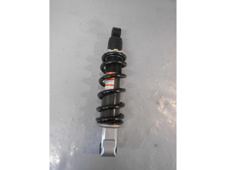 Baksidan på Stötdämpare från en Kawasaki Z 900 -2018 motorcykel.