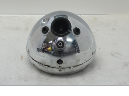 Snett uppifrån på Strålkastare från en Suzuki VL 800 -2004 motorcykel.