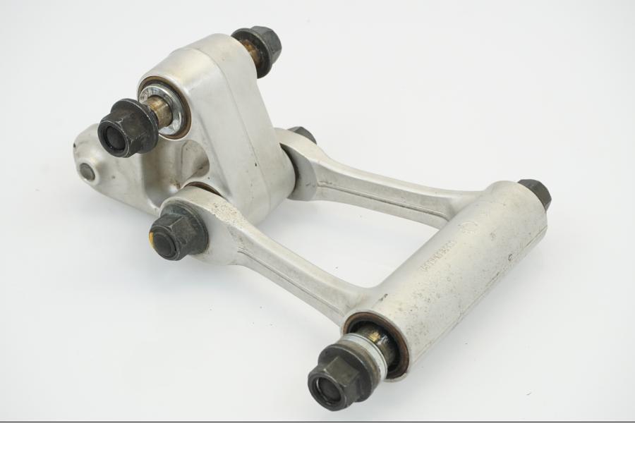 Höger sida på Stötdämparlänkage från en KTM 690 Duke -2012 motorcykel.