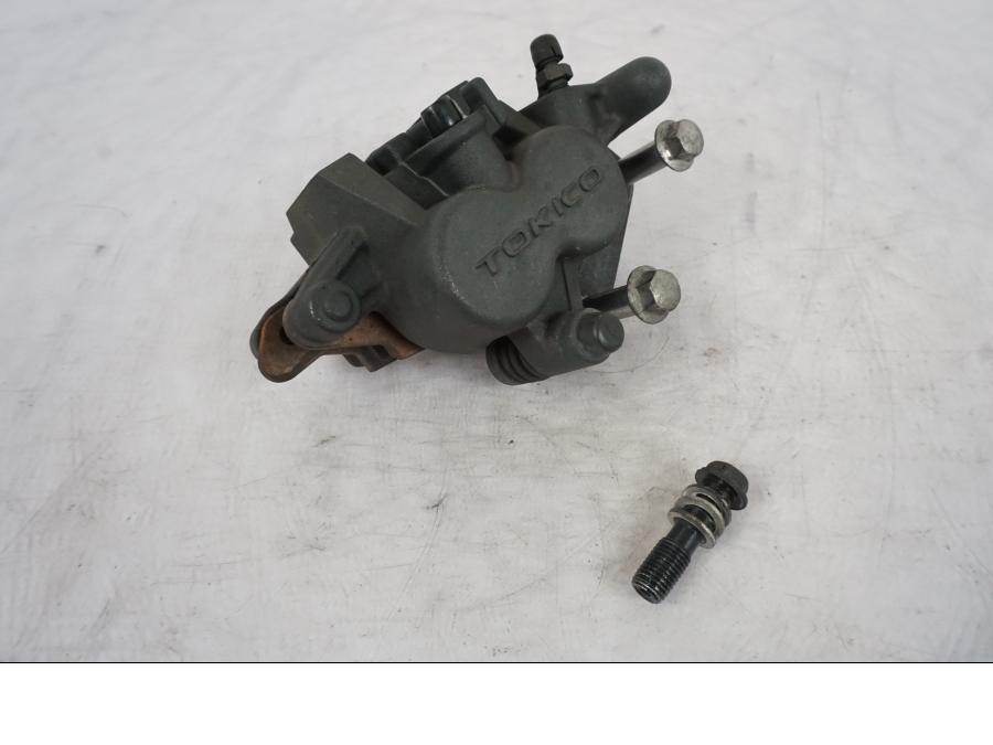 Framsidan på Bromsok från en Kawasaki ER-6F -2010 motorcykel.