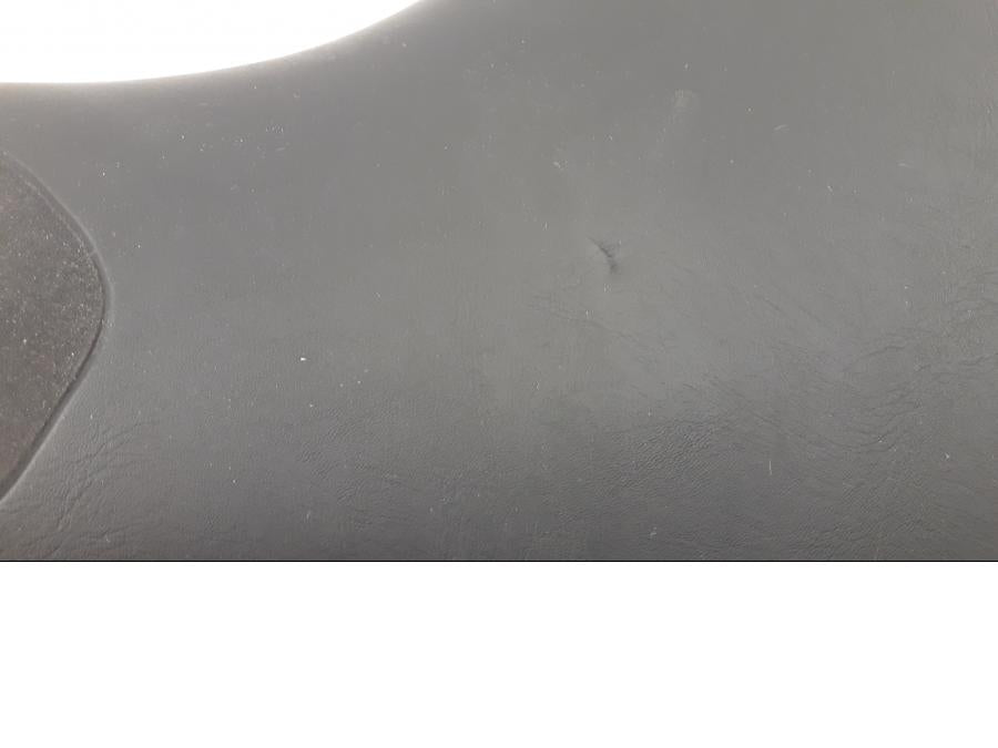 Snett uppifrån på Sadel från en Kawasaki Ninja H2 -2018 motorcykel.