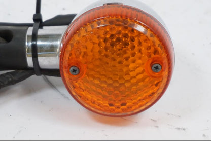 Snett uppifrån på Blinkers från en Honda VT 600 C -1995 motorcykel.