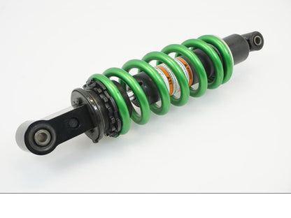 Vänster sida på Stötdämpare från en Kawasaki Z 1000 -2014 motorcykel.