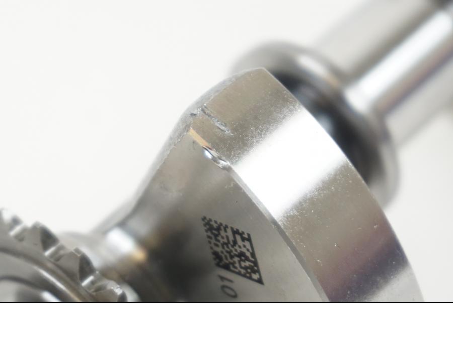 Baksidan på Motordelar från en BMW F 850 GS -2019 motorcykel.