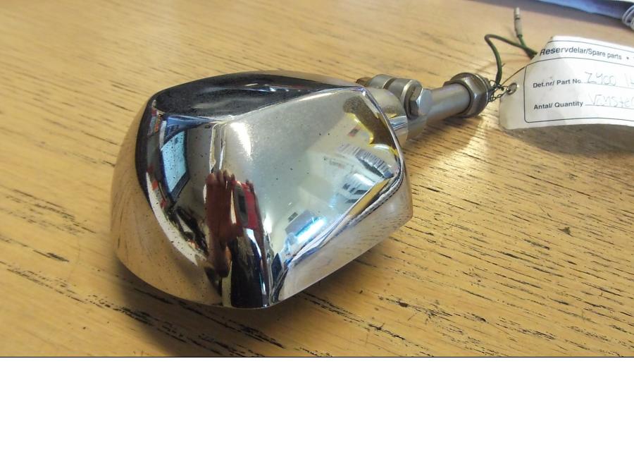 Baksidan på Blinkers från en Kawasaki Z 400 -1983 motorcykel.