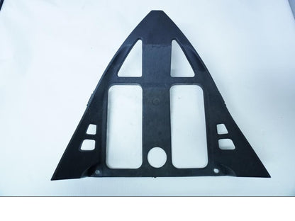 Framsidan på Trekanten från en Aprilia RSV 1000 -2004 motorcykel.